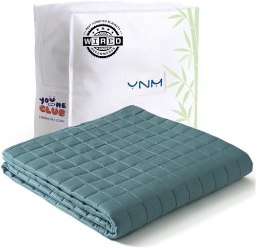 Sea grass green cooling bamboo blanket 7 lbs
