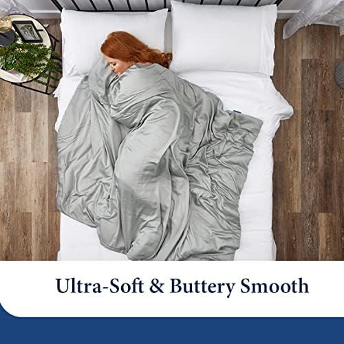 Bamboo cooling adult weighted blanket 15 lb — photo 4