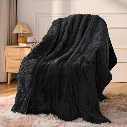 Sherpa queen weighted blanket 15 lbs