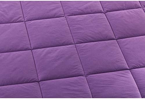 Purple cotton kids weighted blanket 7 lbs — photo 5