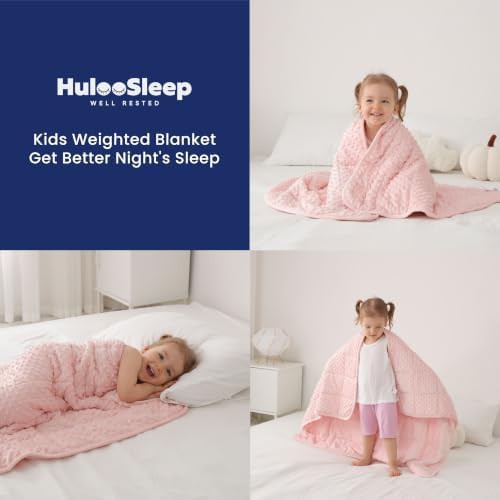 Pink minky kids weighted blanket 7 lb — photo 3