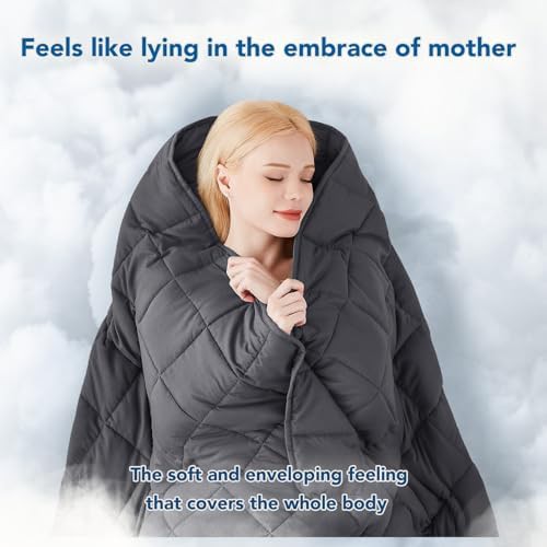 Queen twenty pound summer cooling weighted blanket — photo 3