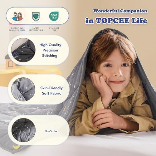 Throw 7 lbs cooling weighted blanket — photo 5