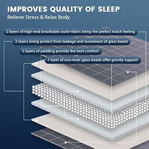 Adult cooling weighted blanket 20 lbs — photo 3