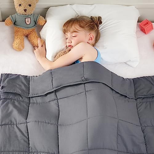 Grey cooling weighted lap blanket 36 by 48 inches