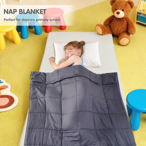 Grey cooling weighted lap blanket 36 by 48 inches — photo 5