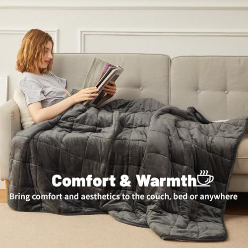 Sherpa fleece fuzzy winter weighted throw — photo 4