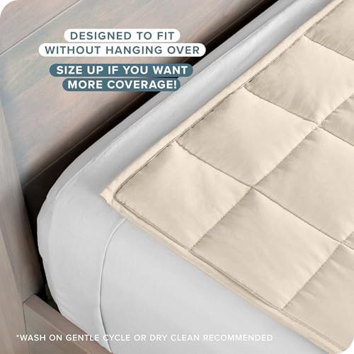 Sand cotton weighted blanket 10 lbs — photo 3