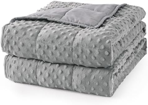 Cooling reversible queen 15 lbs weighted blanket