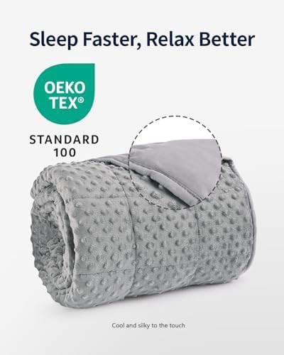 Cooling reversible queen 15 lbs weighted blanket — photo 5