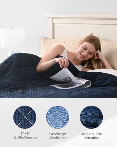 Reversible queen 15 lbs weighted blanket — photo 4