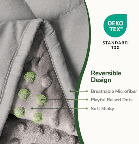 Minky cooling queen blanket 15 lb — photo 3