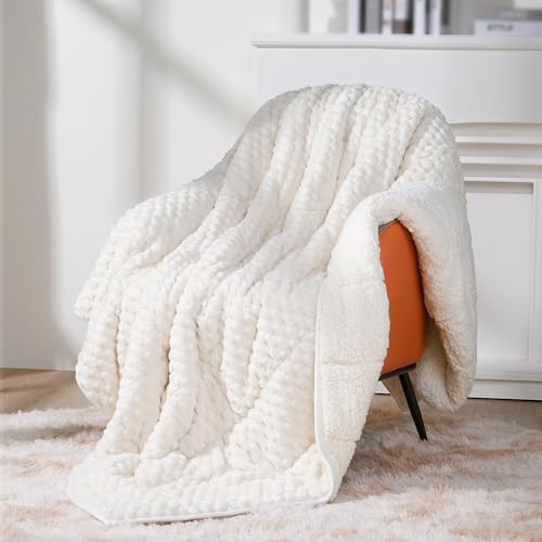 Topblan 12lbs twin sherpa weighted blanket