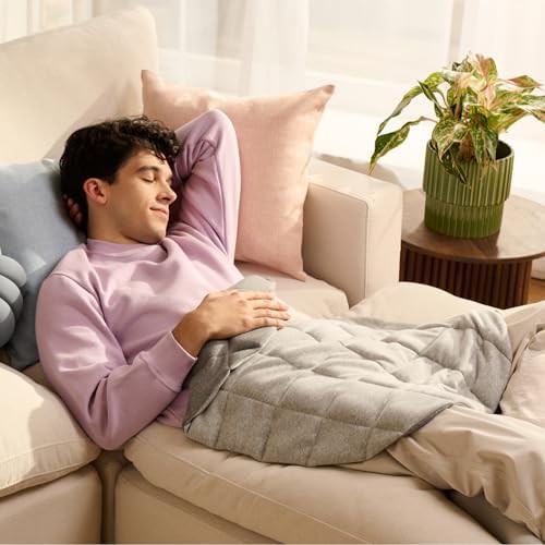 Moonstone grey heated lap pad