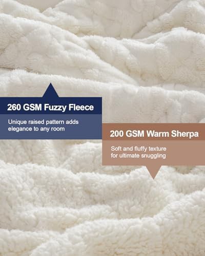 Soft sherpa weighted blanket 15 lbs — photo 3