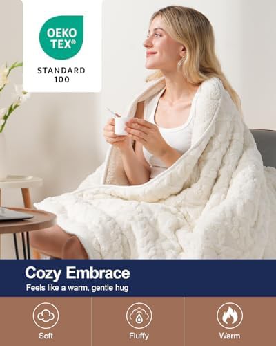 Soft sherpa weighted blanket 15 lbs — photo 4
