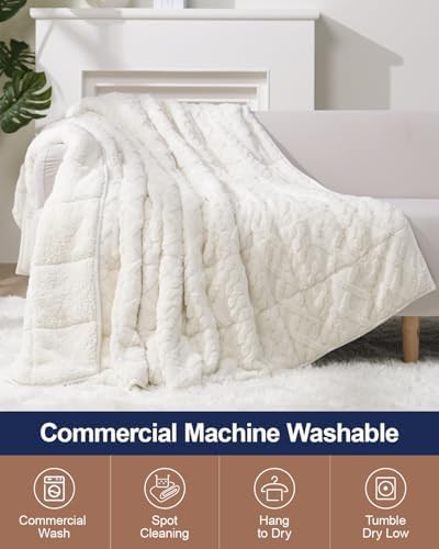 Soft sherpa weighted blanket 15 lbs — photo 5