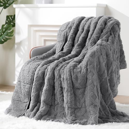 Sherpa weighted blanket queen 15 lbs