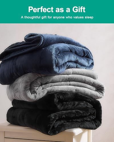 Heavy sherpa weighted blanket 15 lbs — photo 5