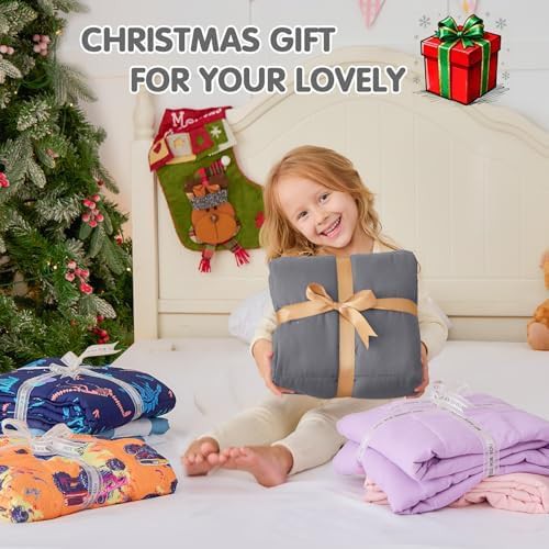 Purple cooling weighted lap blanket 36 by 48 inches — photo 3