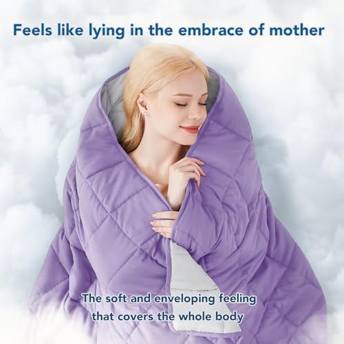 Queen 20 lbs microfiber cooling weighted blanket — photo 3