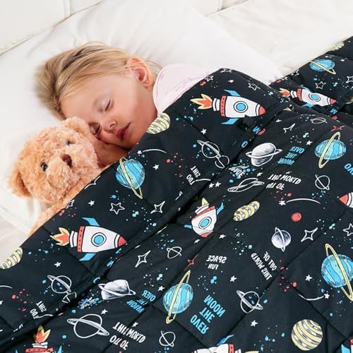 Breathable cooling weighted blanket 5 lbs
