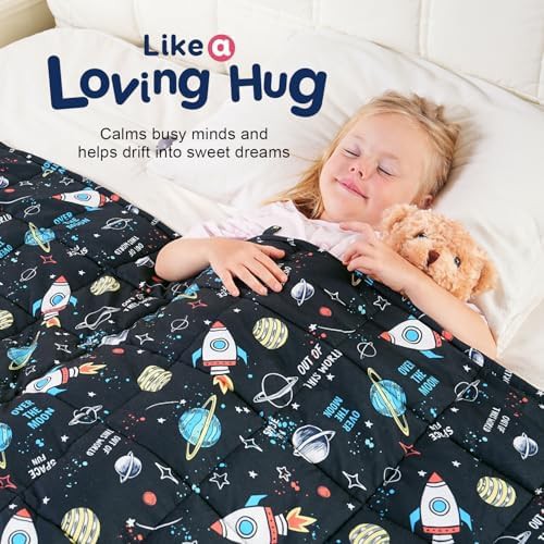 Breathable cooling weighted blanket 5 lbs — photo 3