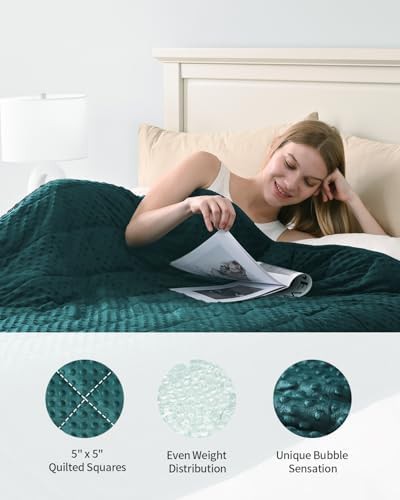 Reversible full 15 lbs weighted blanket — photo 3