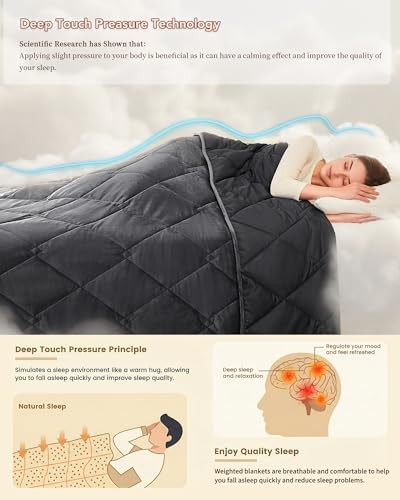King size heavy cooling blanket for adults — photo 4