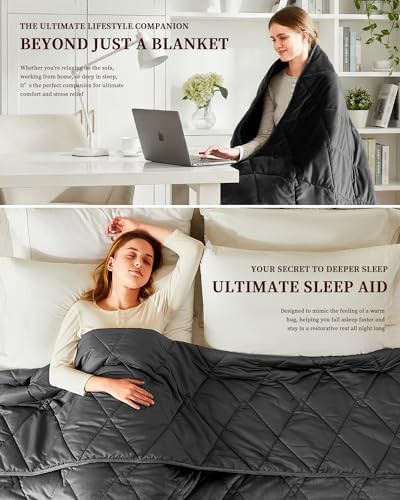 King size heavy cooling blanket for adults — photo 5