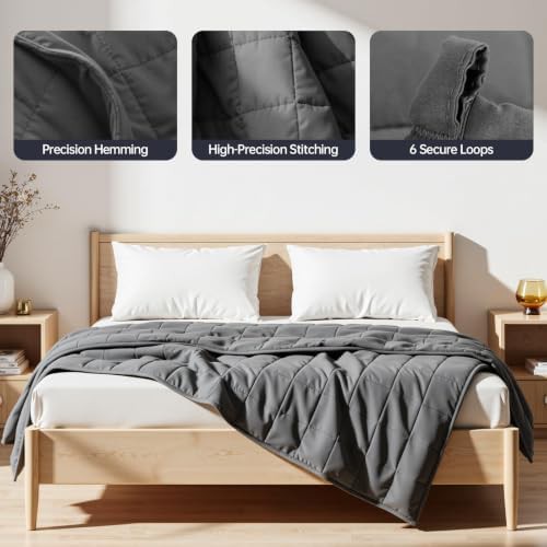 Adult queen heavy weighted blanket 20 lb — photo 5