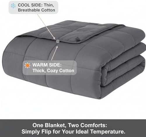 Washable breathable glass bead weighted blanket — photo 4