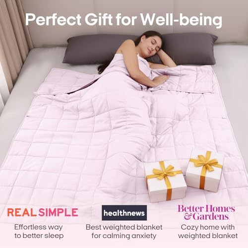 Pink queen cooling weighted blanket fifteen pounds — photo 4