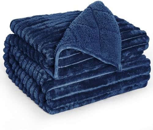 Soft sherpa queen weighted blanket 15 lbs