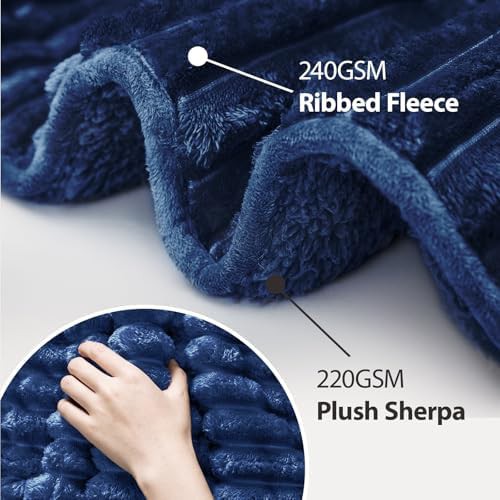 Soft sherpa queen weighted blanket 15 lbs — photo 4