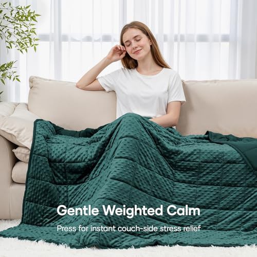 Green minky cooling queen size blanket — photo 5
