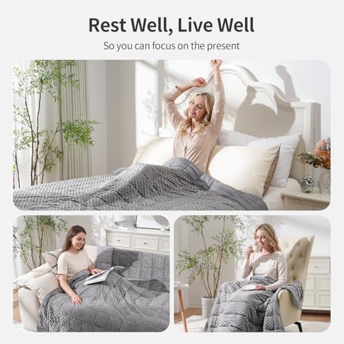 Reversible cooling queen blanket 15lbs — photo 4