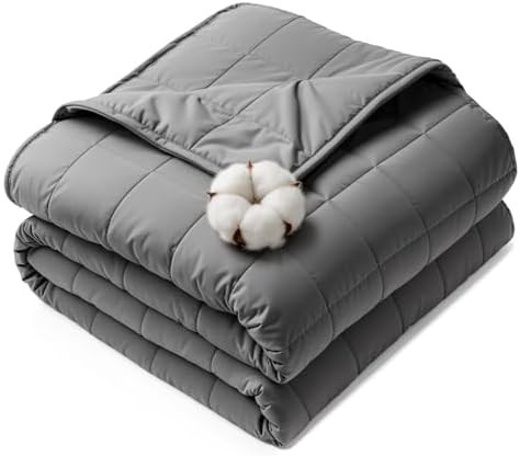 Adult queen glass beads weighted blanket 20 lb