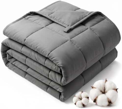 Small Grey Weighted Blanket 5 lbs