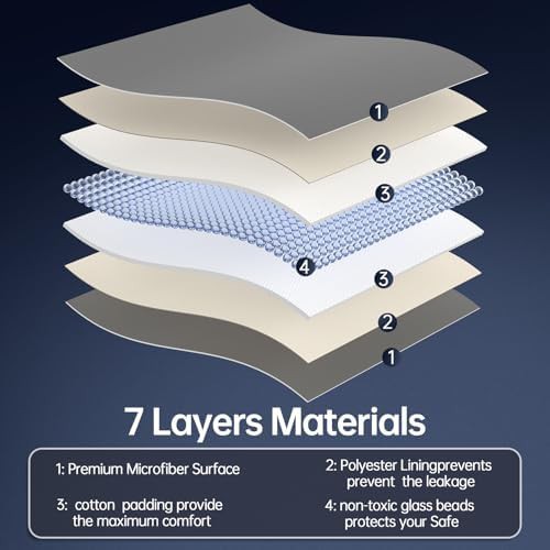 Cooling cotton twin weighted blanket 15 lb — photo 3