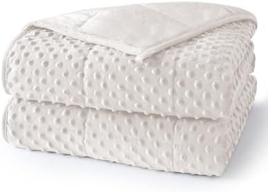 Full size velvet weighted blanket 15 lbs