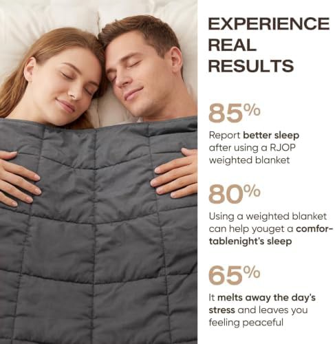 Dark grey cooling queen weighted blanket — photo 3