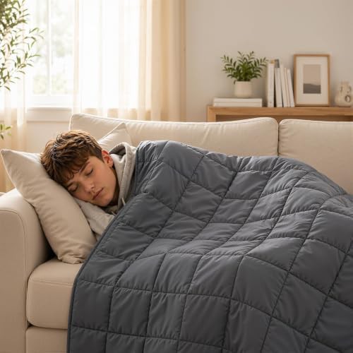 Heavy Cotton Weighted Blanket 20 lbs — photo 3