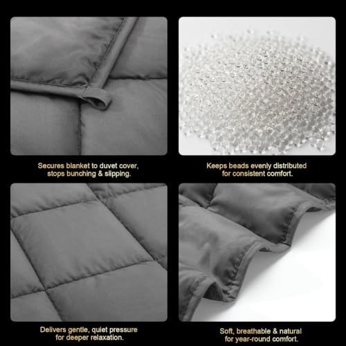 Heavy Cotton Weighted Blanket 20 lbs — photo 5